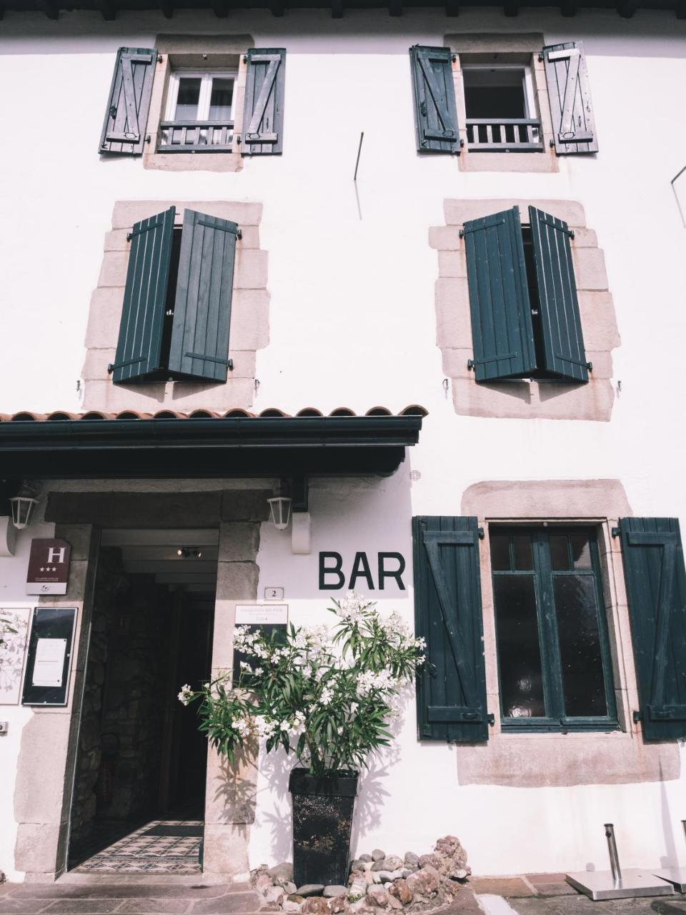 Hotel De La Rhune Ascain Exterior foto
